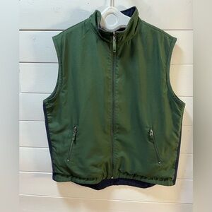 GAP Vintage Reversible Vest – Green / Navy – XL